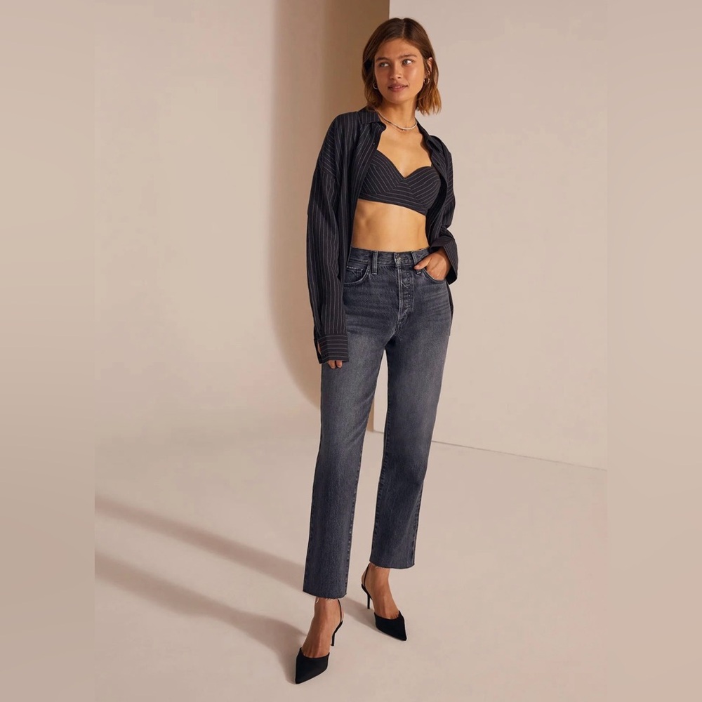 Favorite Daughter otto high rise boyfriend jean / 27 / Black